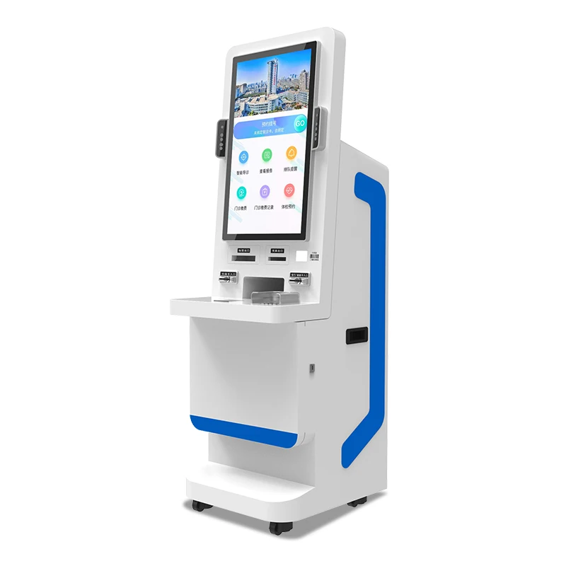 Fast payment Kiosk Solution Manufacturer Photo Printing Kiosk Machine Document Scanning self service Kiosk With A4 Printer