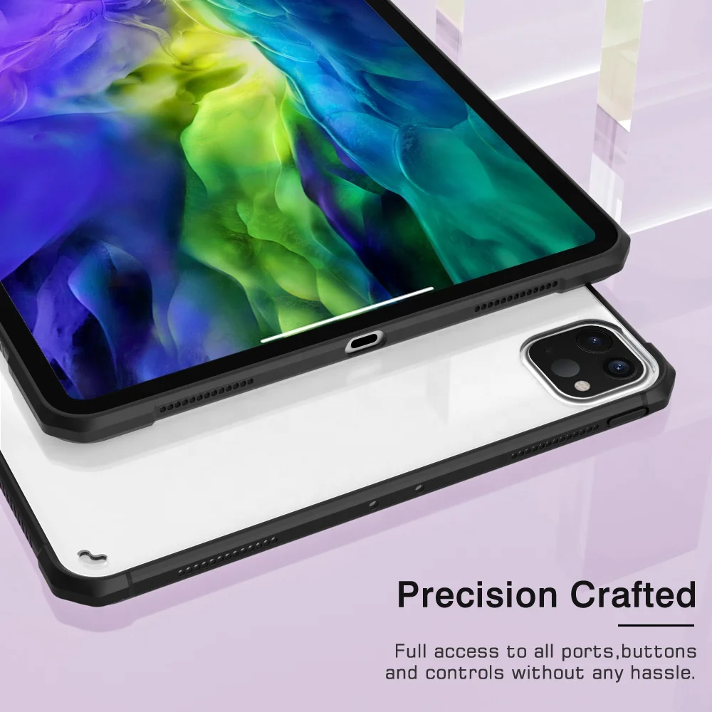 Новинка 2021 чехлы для планшета Apple iPad Pro11 дюймов из ТПУ и акрила защитный чехол против царапин противоударный