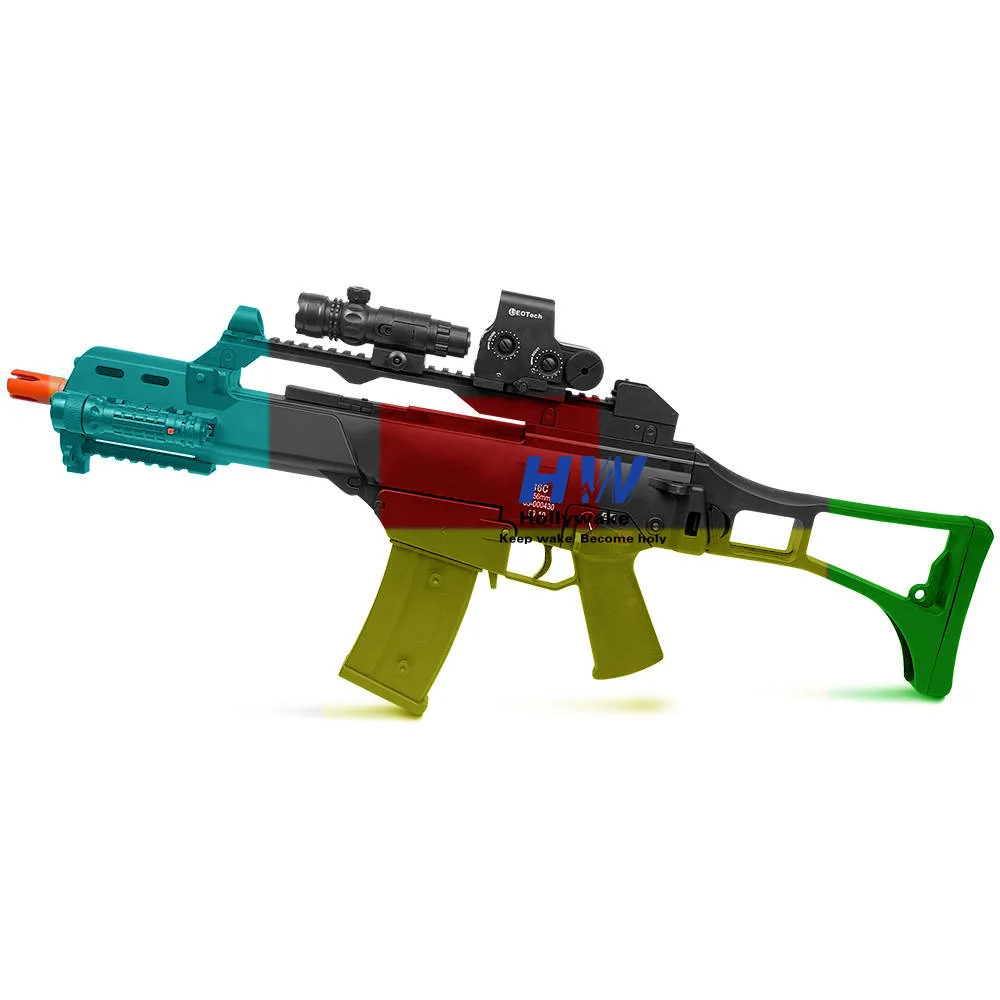 New Arrivals G36 Blaster UMP45 Automatic Toy Guns For Play Games Foldable Stock High Speed Gel Ball