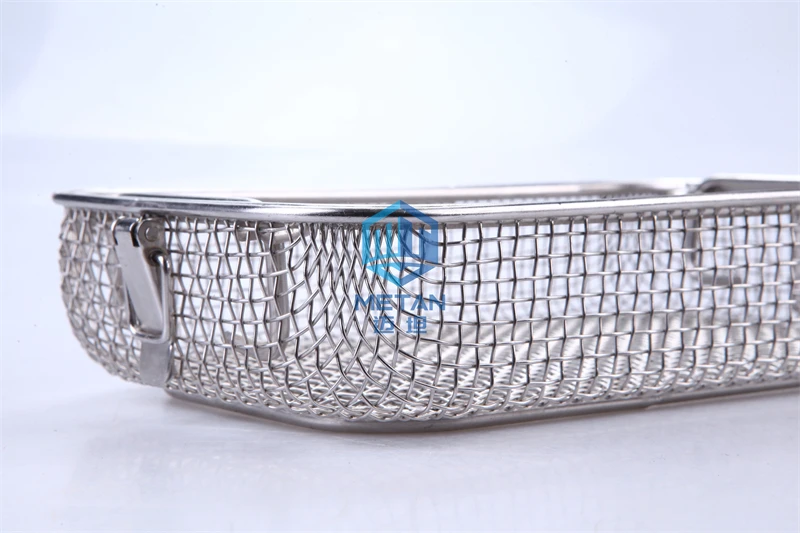 Stainless Steel Stamping Wire Mesh Medical Disinfection Basket