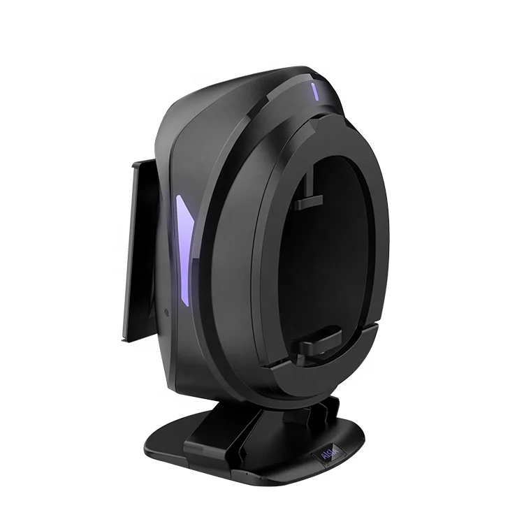 Facial Skin Analyses Scanner Skin Test Device Multi-language 3D Skin Detector 8 Digital Deep