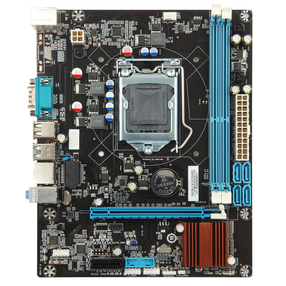 ITZR best price H65/NM70  Chipset socket 1155 DDR3 16GB motherboard support Intel 3rd/2nd  gen Corei3/i5/i7 entium/Celeron