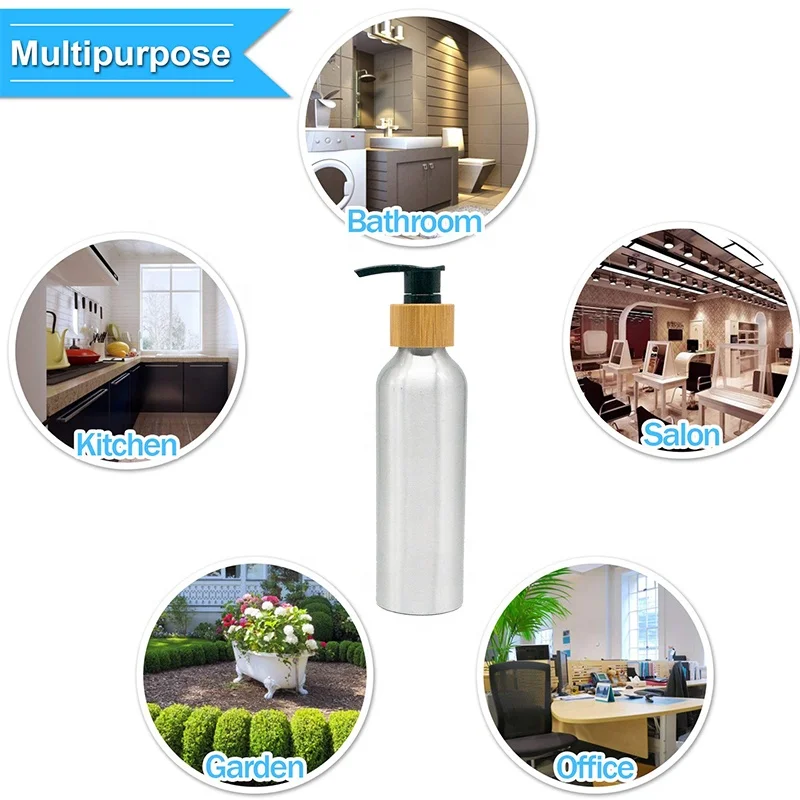 custom recycled aluminum foam aluminum bottle 500ml disposable beer bottle for essential oil 100ml