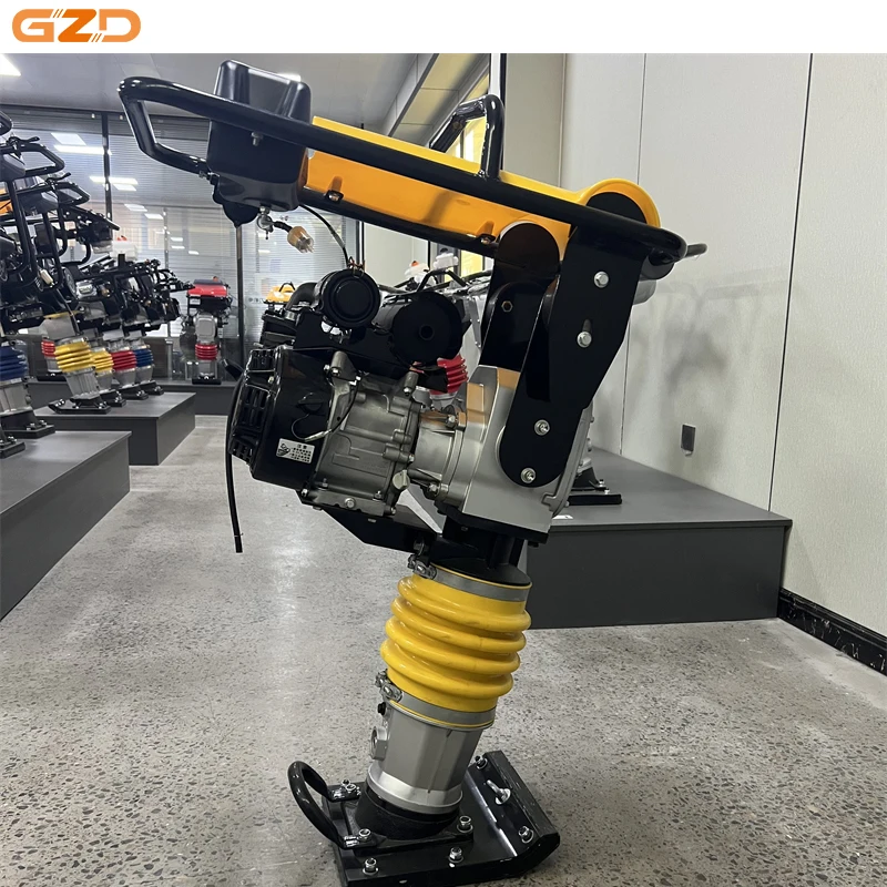 Factory Sale China Gasoline 6.5hp Tamping Rammer RM80 with Honda Gx160