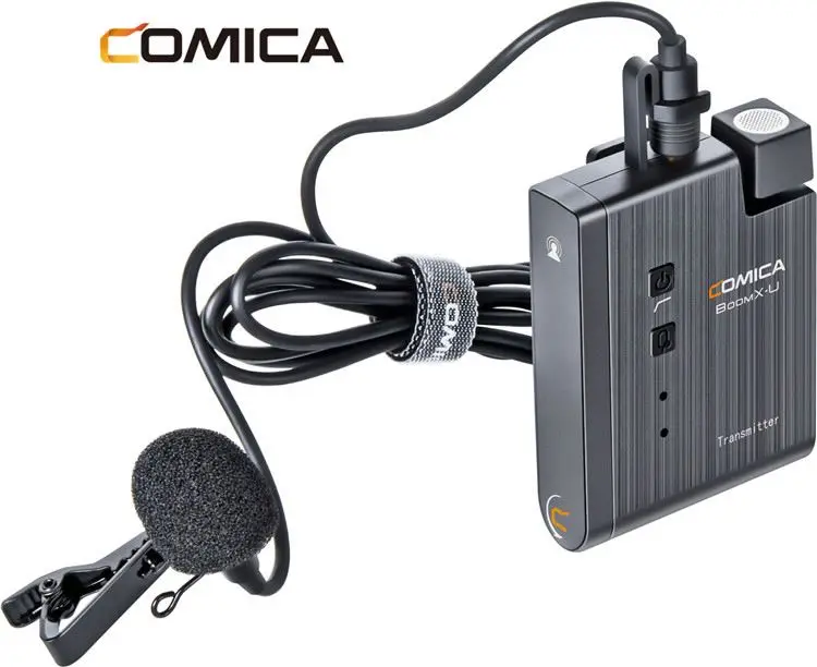  Магическое видение COMICA BoomX-U U2 U1 вещания многофункциональный мини UHF беспроводной микрофон Передатчики + приемник