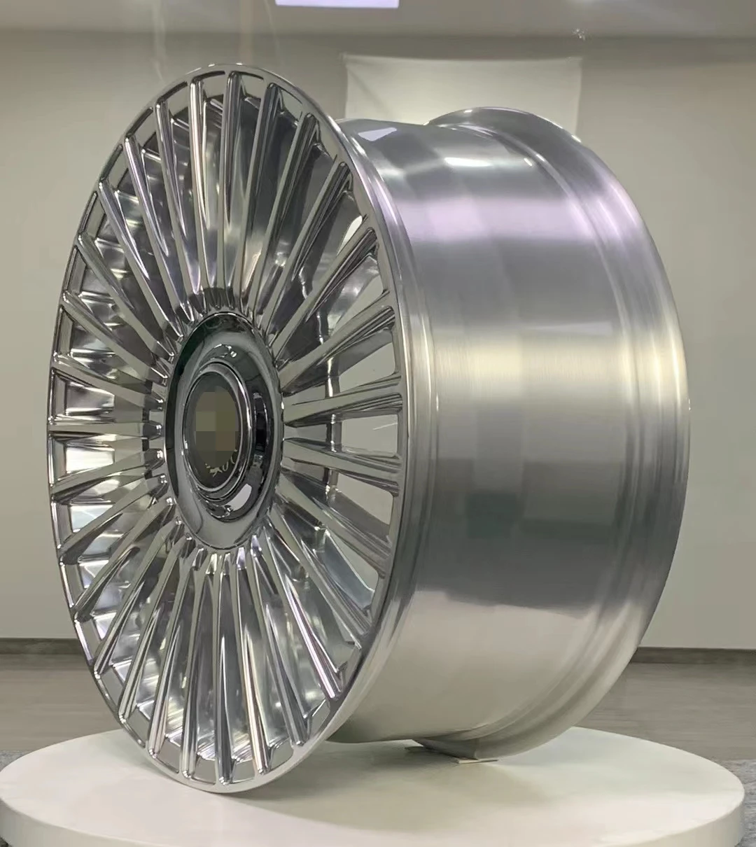 Customized  one -piece forged wheel  with 2 colors and Rivets 16 - 24 inch gunmetal color  for  Audi Benz Nissan and