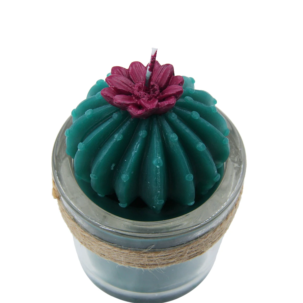 
Custom design handmade cute paraffin diy candle 