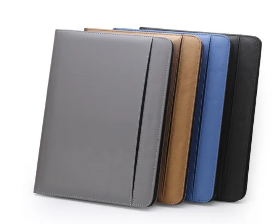 BSCI ISO LVMH files  folder office stationery file folder accessories hard cover leather file folder