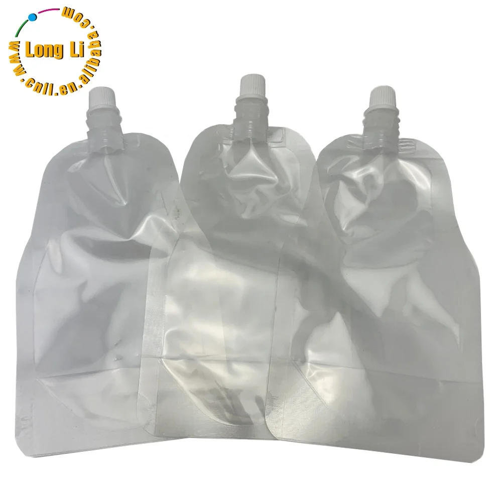 Eco friendly disposable food liquids drink milk powder package stand up pouch