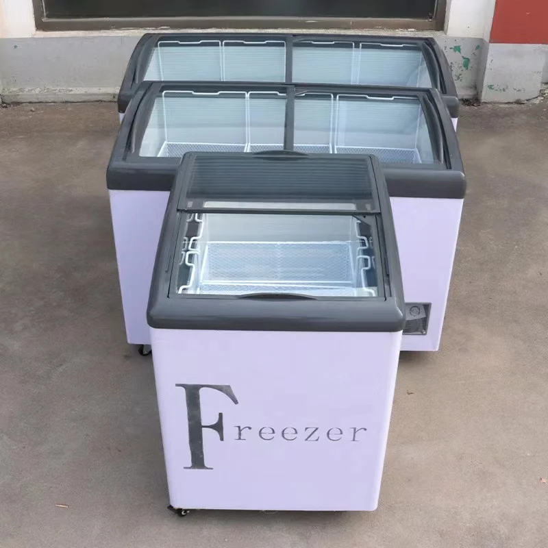 refrigerator ice-cream refrigerators display ice cream instalments ice cream display showcase refrigerator freezer