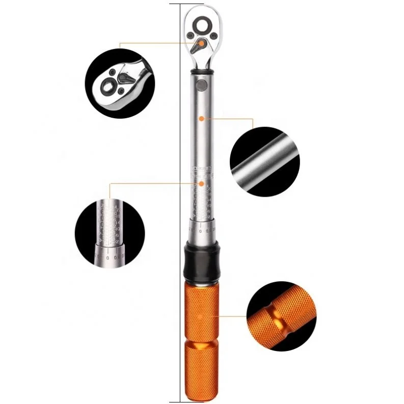 Набор динамометрических ключей DR 1-25 нм для велосипеда, комплект инструментов для ремонта велосипеда, механический гаечный ключ с храповым механизмом, ручные ключи, 1/4 дюйма