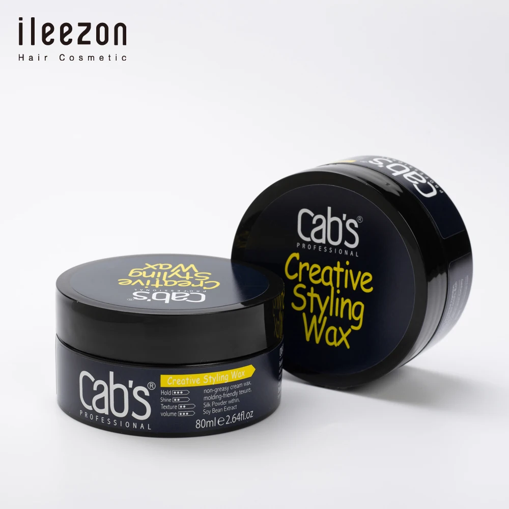 hair dye Hot Sale Water Souble Hair Matte Wax Men Use Nature Look Matte Paste Hair Clay Styling Products