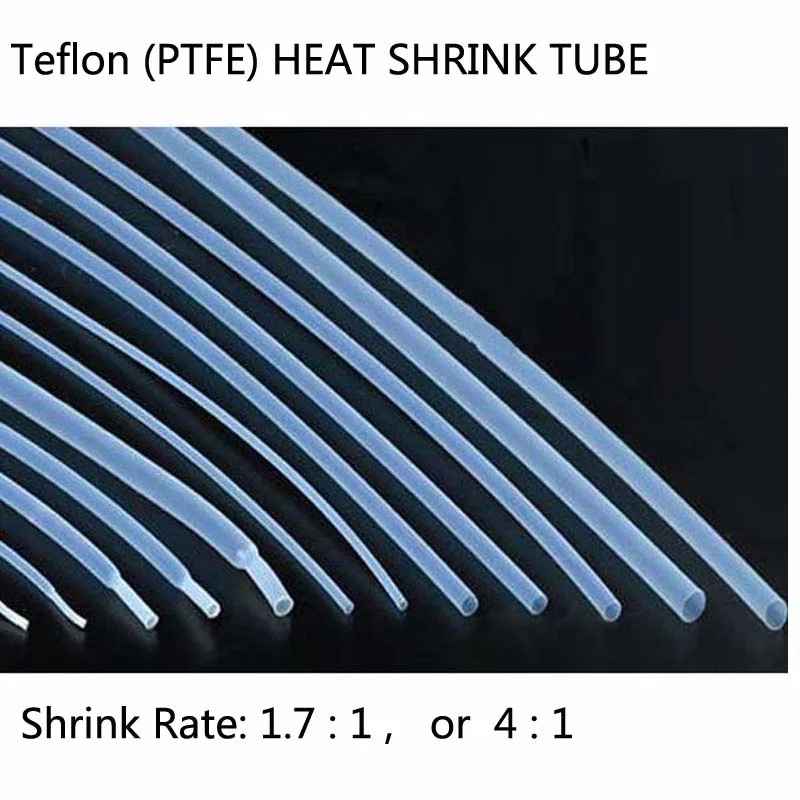 PTFE Heat Shrinkable Tube / Hight tempeter Teflonn heat shrinkable tube / Transparent PTFE shrinkable tube