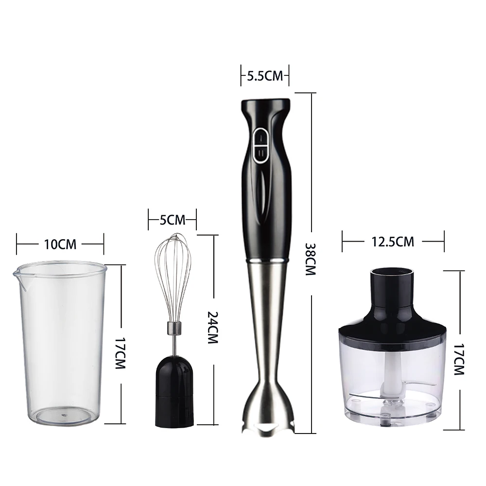 New Easy Portable Electric Immersion High speed AC motor 300 watt hand blender