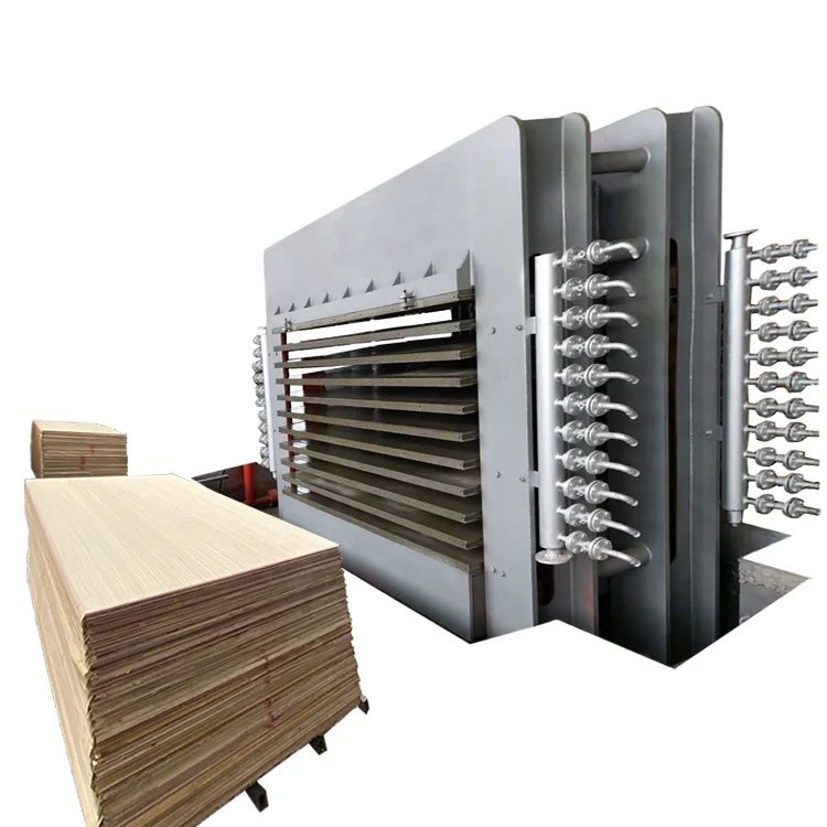 Shining jual mesin hot press machine for plywood