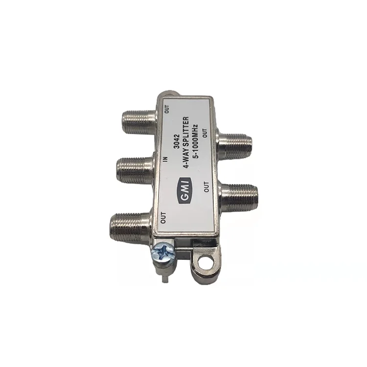 Most Favorable 5-1000 MHz 4 Way CATV Cable TV Splitter