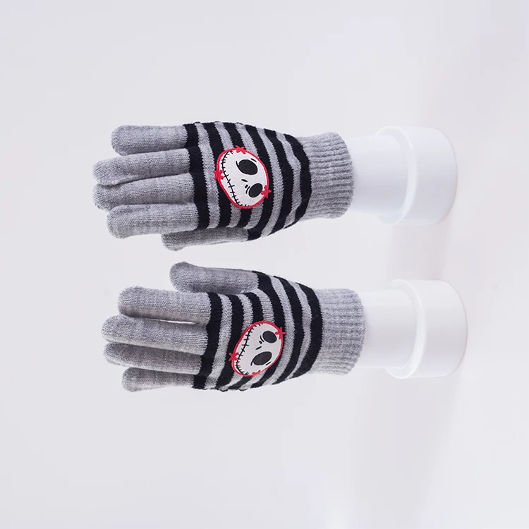 
Cheap knitted winter gloves full length finger magic gloves winter warmth thick knitted gloves 