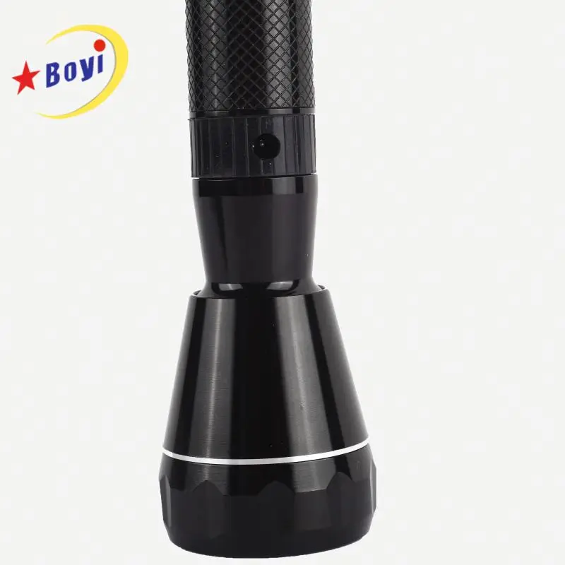 Rechargeable torch LED flashlight Li-ion battery aluminum rechargeable flashlight