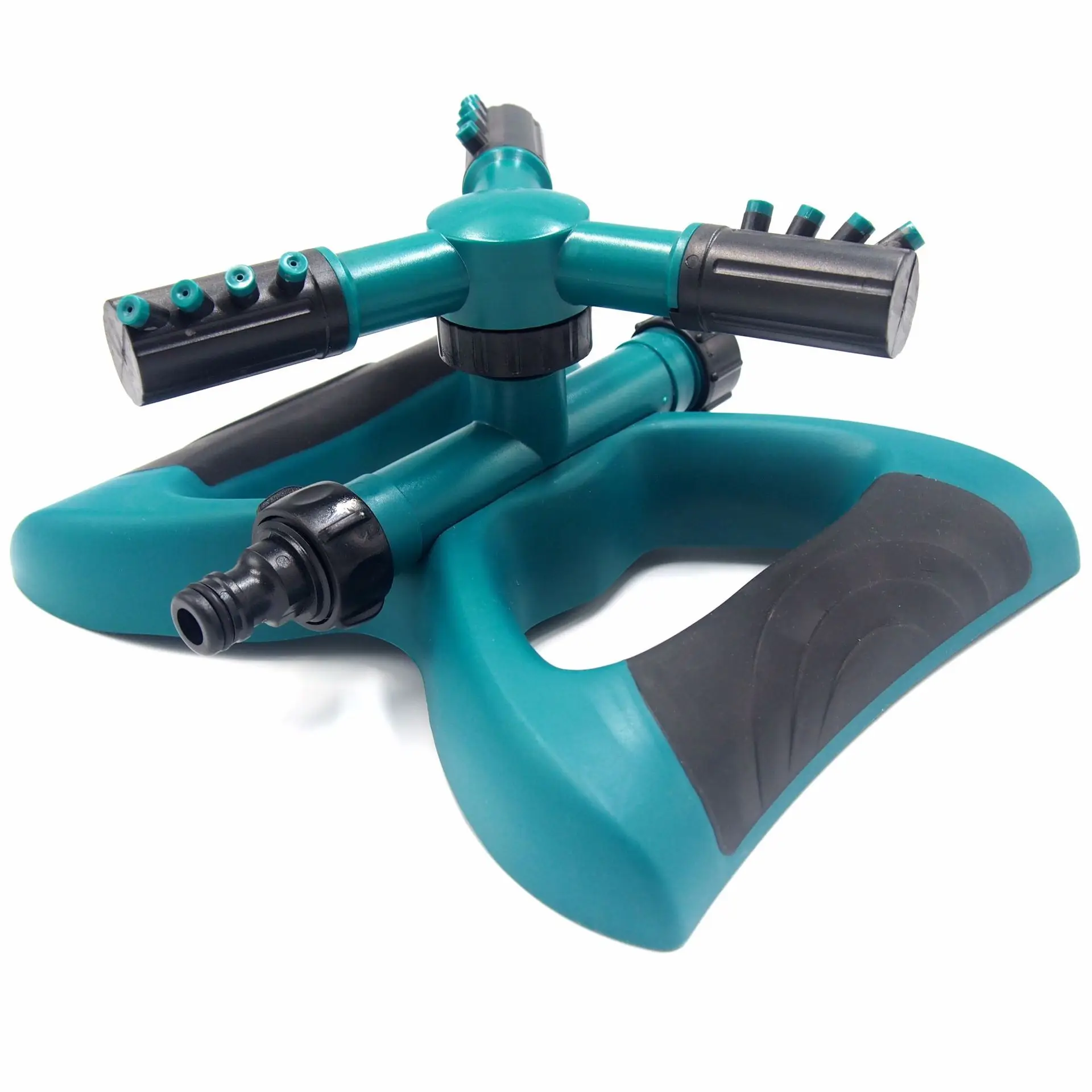 Hot 3 Arms Lawn Sprinkler 360 Degree Rotating Weighted Gardening Sprinkler