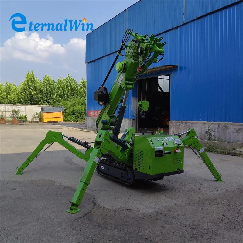 5ton Spider Crane New Crane 3 Ton Boom Lift 8 Ton Spider Lifter Crane