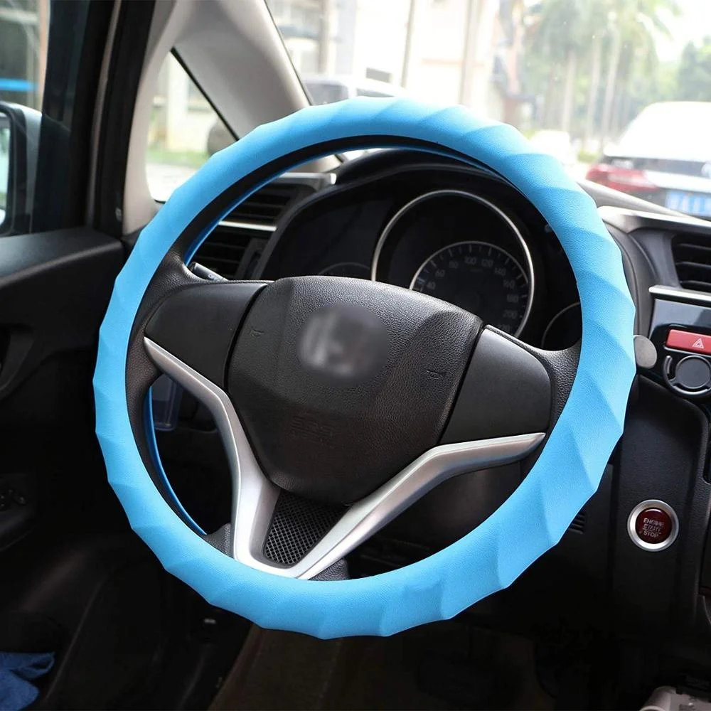  Нескользящий Силиконовый чехол на руль автомобиля универсальный для автомобилей грузовиков и