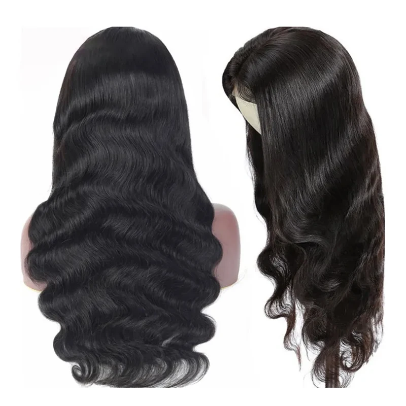 13x6 Remy Raw Indian Virgin Cuticle Aligned Transparent Hd Lace Cheap Human Hair Lace Front Wigs With Baby Hair For Black Women