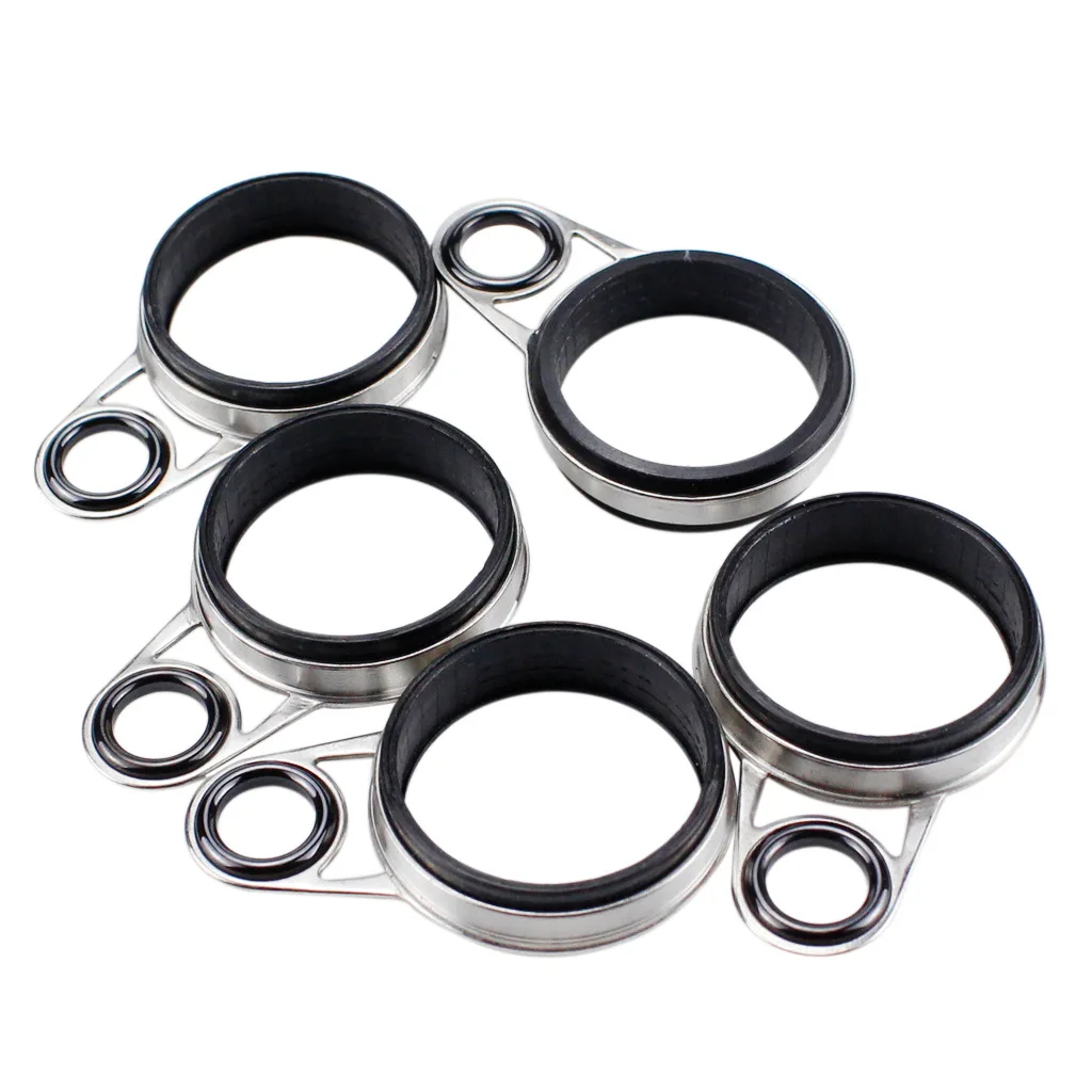 Factory wholesale stainless steel fishing rod accessories fishing rod guide rings