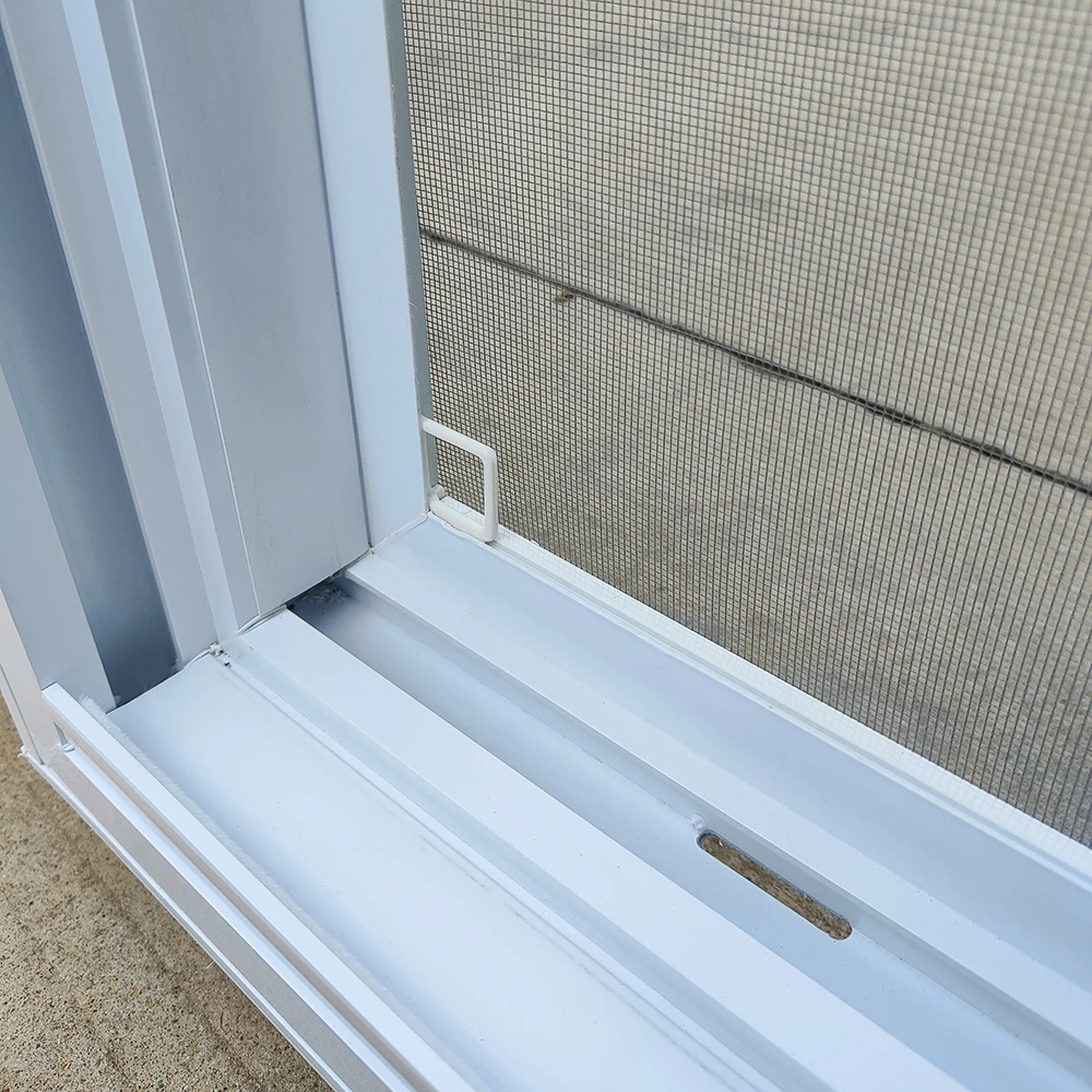 Chinese brand double glaze upvc windows modern style doubles hung upvc sliding windows