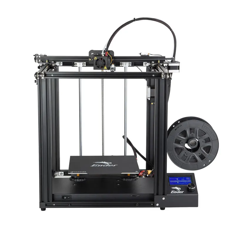 2019 new Creality Ender 5 performance 3D Printer with Resume Printing Brand Power Supply CoreXY Cube Frame, 220x220x300mm