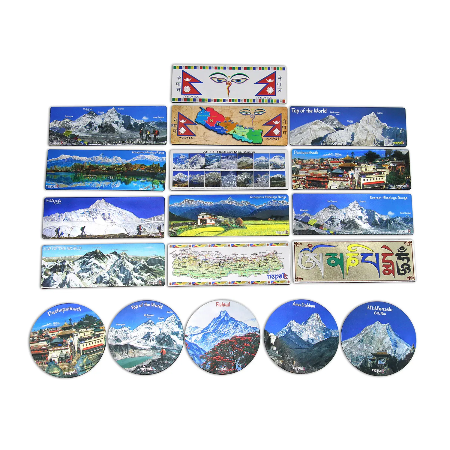 High Quality New Customized Design Canada Souvenir Magnet Toronto Niagara Falls Fridge Magnets