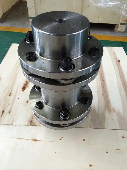 clamp flexible taper twin disc torsional membrane shaft coupling