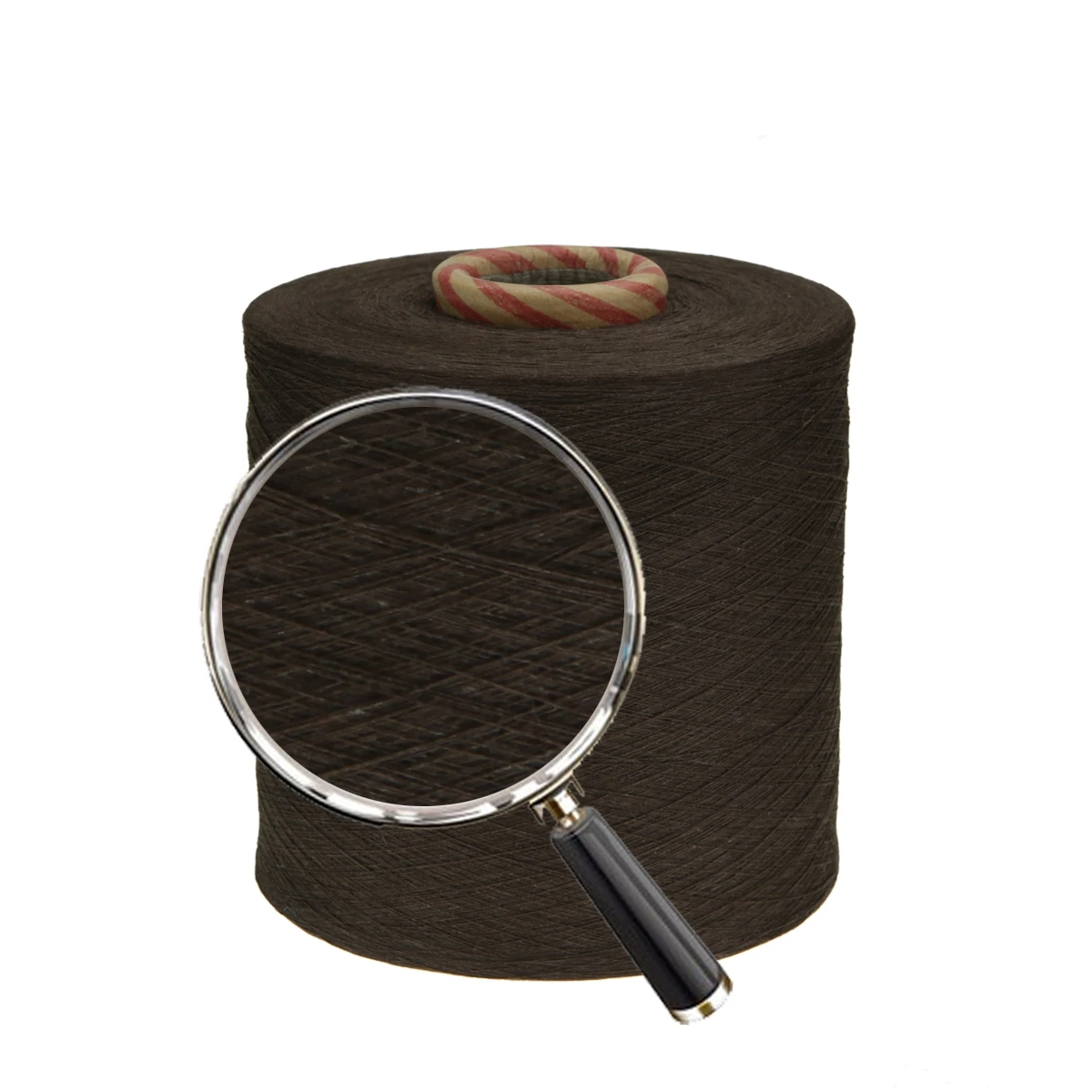 Work Protection Durable Recycled Cotton Polyester Blended Yarn for Producing Gloves