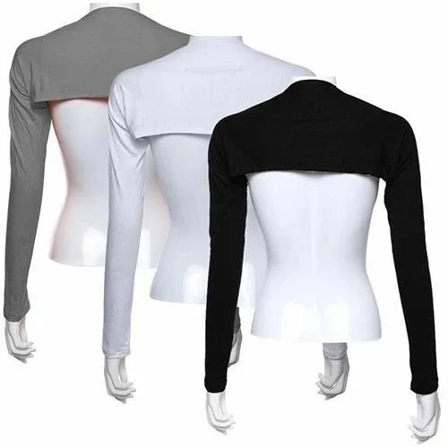 Modal Cotton Base Malay Sleeve Sun Protection Shawl Arm Wrap European Plain Style Pretty Diamond Material Lady Hair Decoration