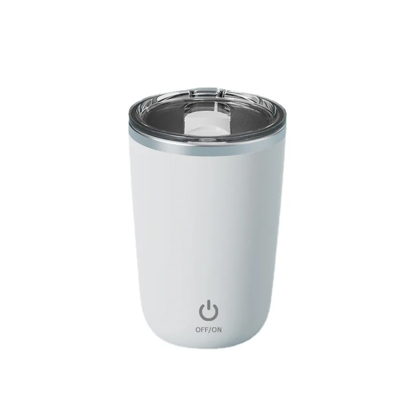 Lazy Auto Magnet Electric Mixing Coffee Mug Milk Spin Mixer Cup Stainless Steel Self Stirring Mixing Cup