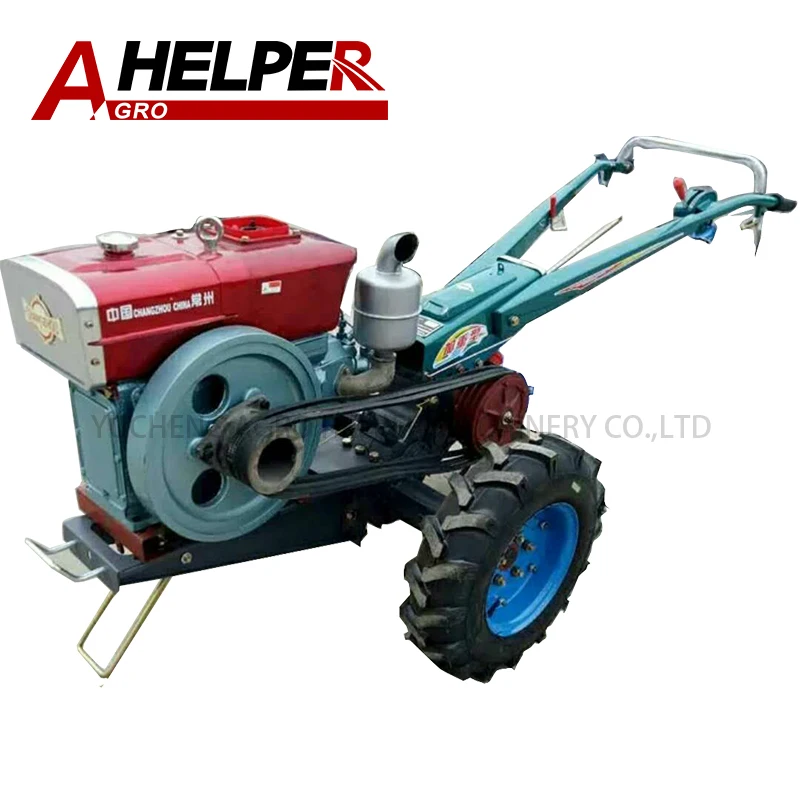  Высокое качество Многофункциональный 15hp 2-колесный скутер китайский прогулочная Micro ручную трактором/моторная