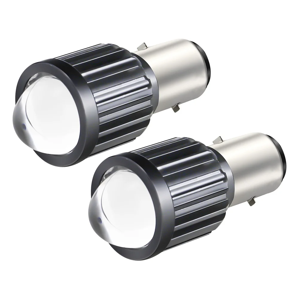 H6 BA20D H4 LED Motorcycle Headlight Bulbs 20W Lens Scooter Fog Lights 2color H4 LED Moto Lamp  LED Motorbike Lamps