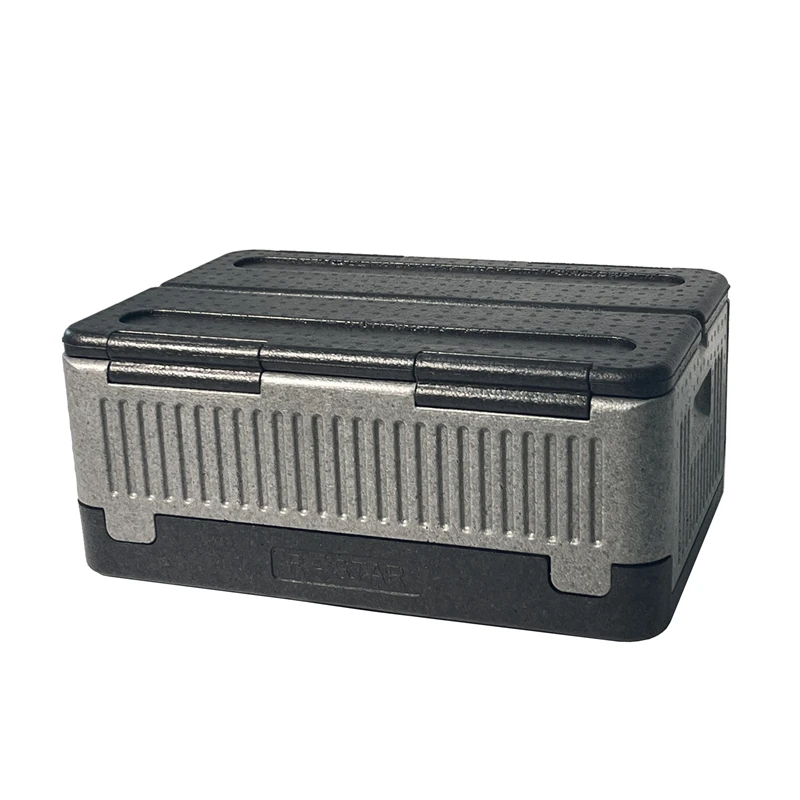 Factory price Collapsible Ice Chest Portable PP foam Insulation Container Cooler Box
