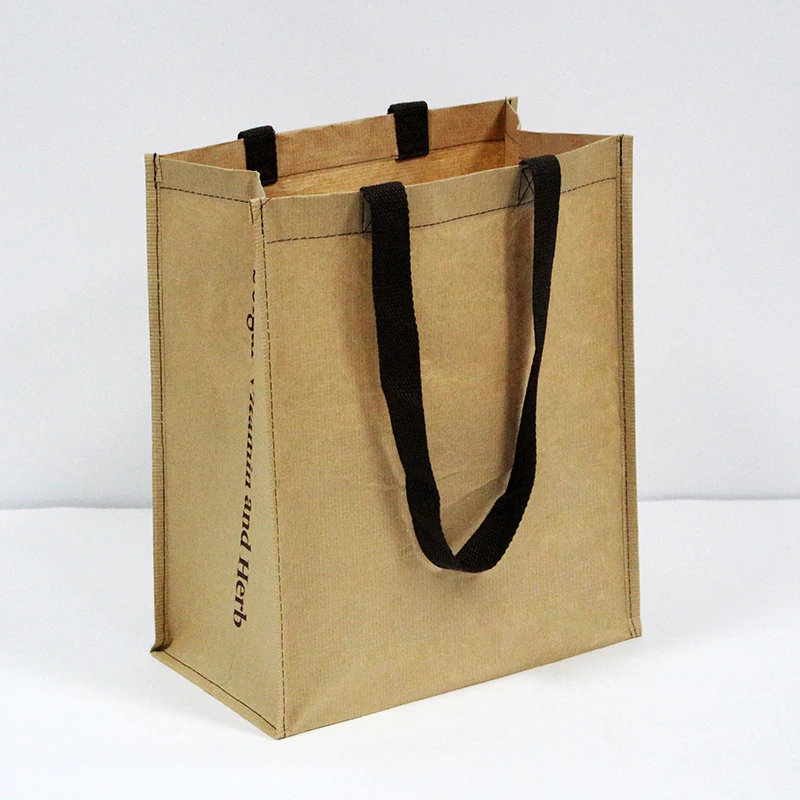 Custom Print Eco Friendly Promotional Reusable Supermarket, Grocery Carry Fabric Woven Shopping Tote Bags/