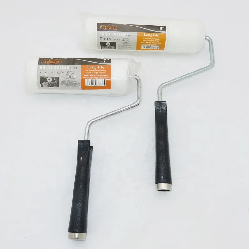 Plastic Handle Paint Roller Quick Release Frame Paint Roller 9 inch