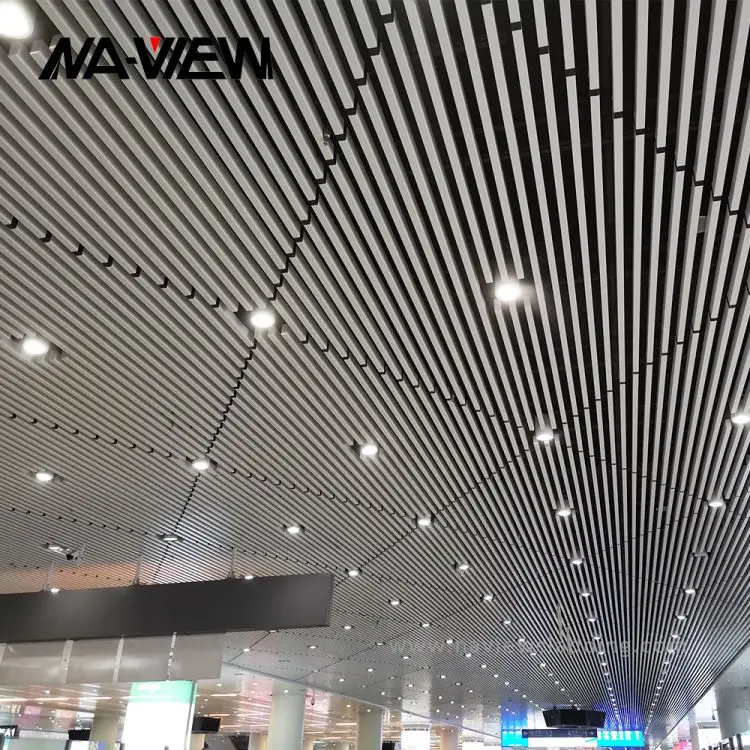 Ceiling Tiles Perforated Suspended Ceilings Decorative Metal Aluminum Powder Coating Square Modern Aluminum Alloy 0.4 - 1.2 Mm