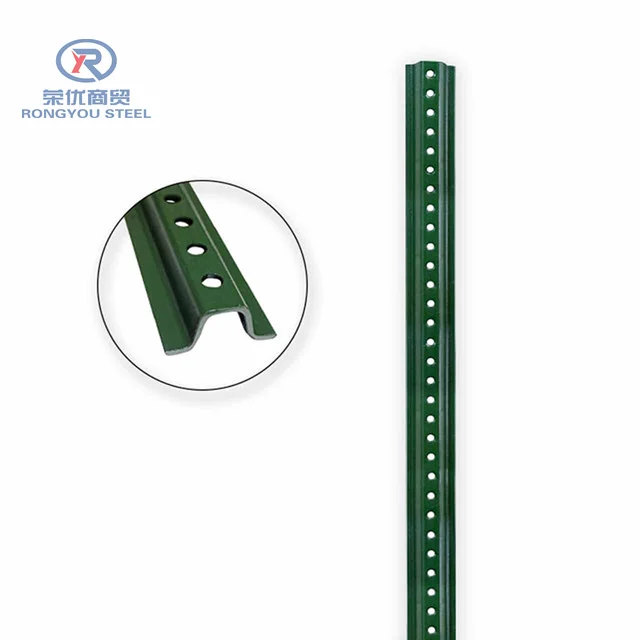 Hot Sale High Quality Hot Dip Galvanized  perforated U Channel Sign Post