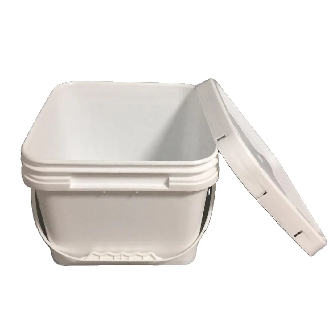 8 liter pp pail 2 gallon plastic bucket pail for ice cream
