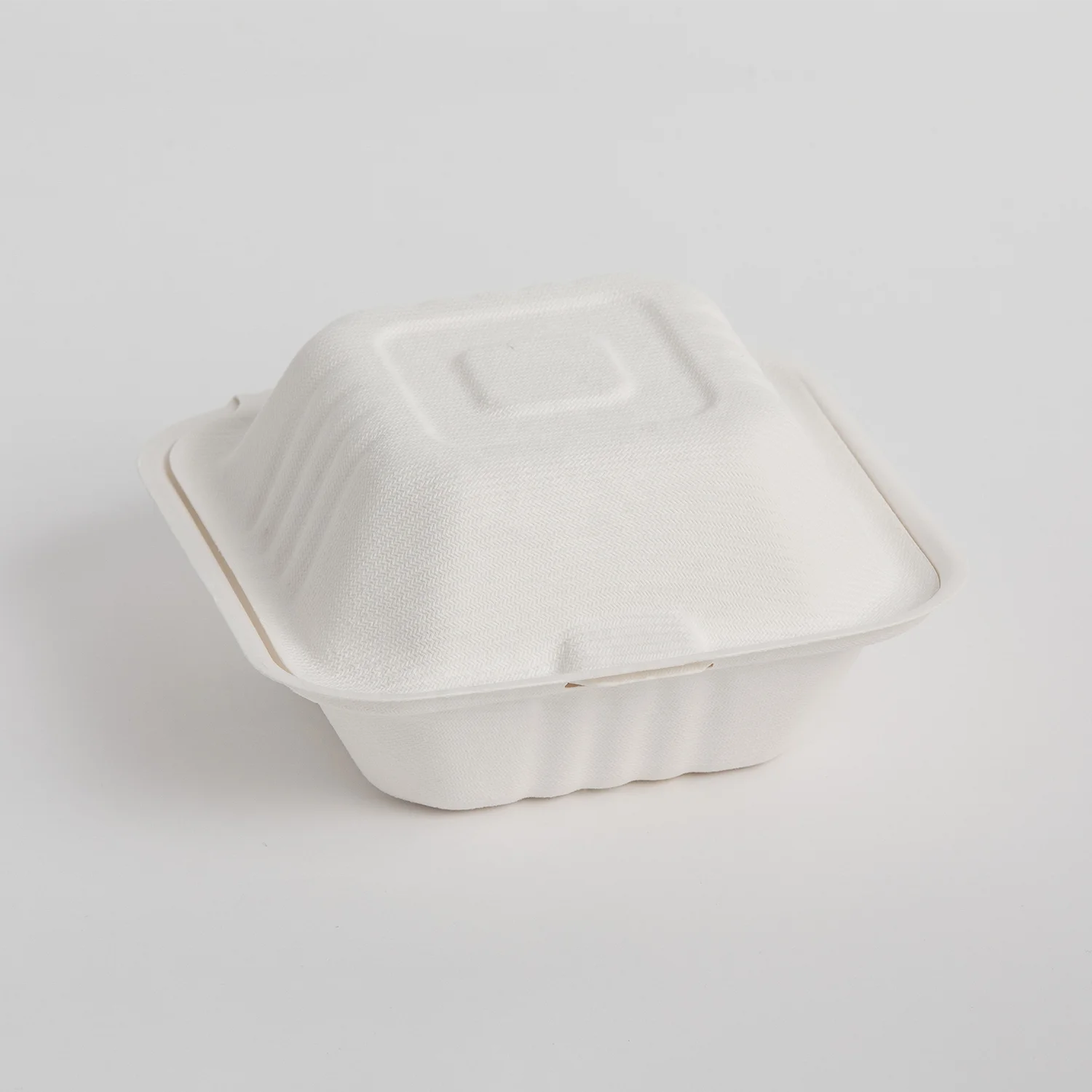 Hot Food Takeaway Boxes Fast Food Box Hamburger Sugarcane Bagasse Packaging biodegradable Bagasse Clamshell Food Containers
