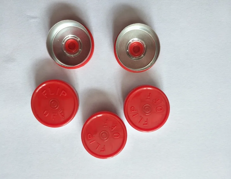 Aluminum Plastic Cap, for Injection Bottle,Glass Vial Aluminium Cap