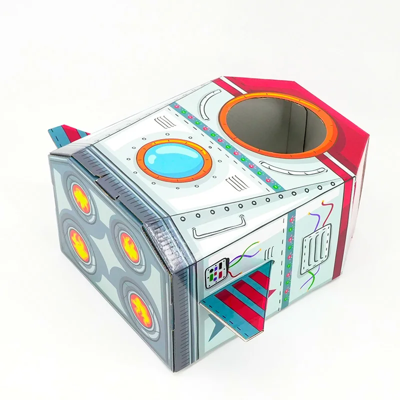 Exclusive Custom Printing Special Shapes Corrugated Paper Boxes Custom Box for Tailored Toy Packaging