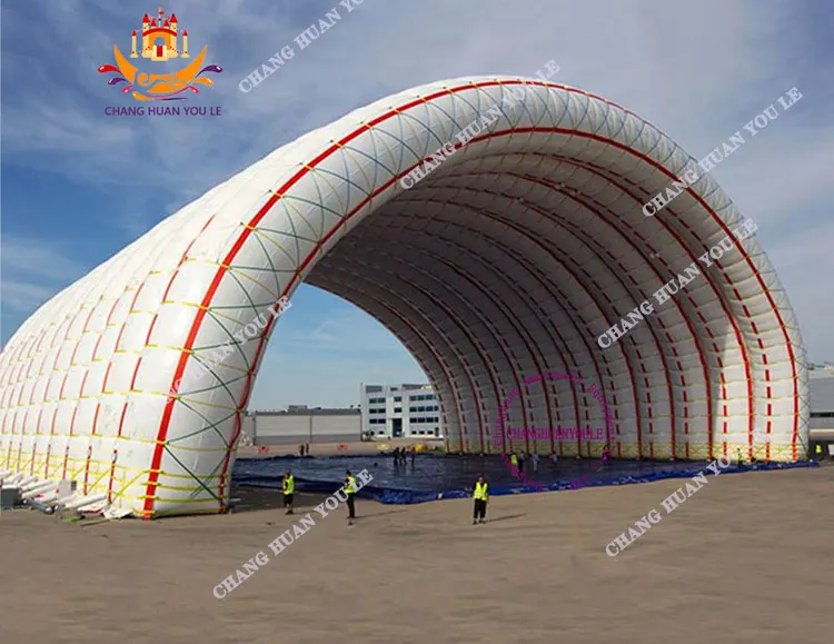 High Quality Large Inflatable Tent Hangar For Event Marquee Party Inflatable Tent Hangar