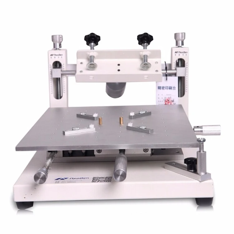 
NeoDen SMT Line Manual Solder Paste Printing Machine PM3040 High Precision 0.01mm LED Solder paste printer 