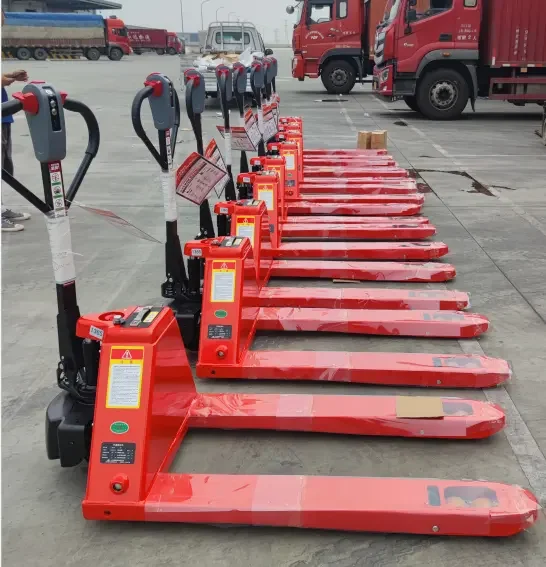 Shuncha 2ton 2000kg  4400lbs Electric Down and up New 24v Lithium Battery Electric Pallet Truck