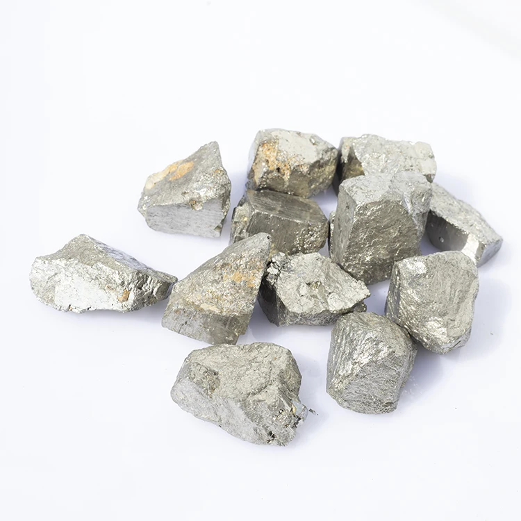 Cheap Price Big Pyrite Mineral Stone Natural Rough Tumble Stones