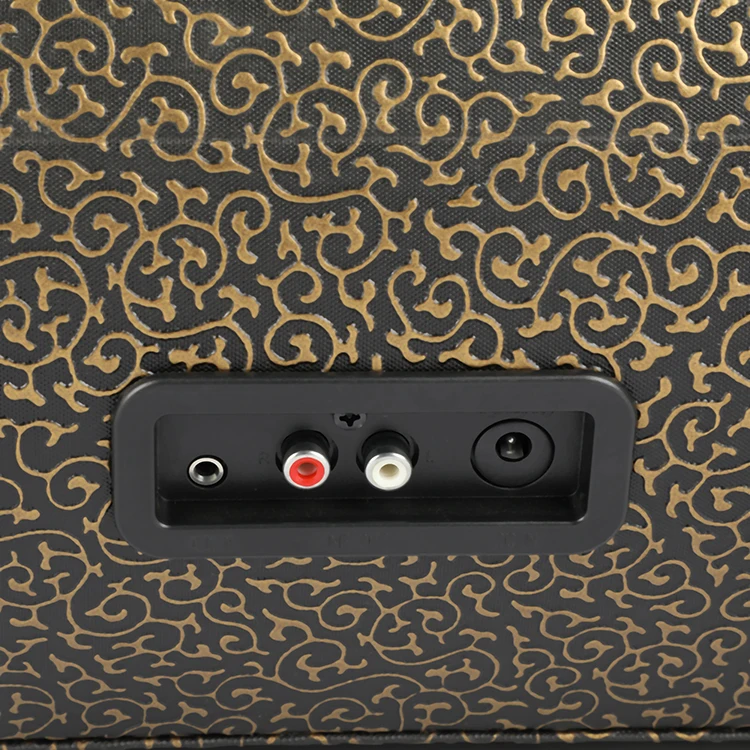 Multi Audio Retro Tourne Disc Horn Speaker Music Box Player Gramophone Blue Tooth Speaker